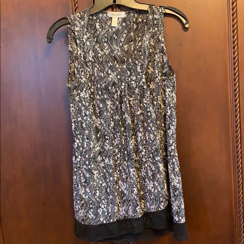 Sequin dress top
